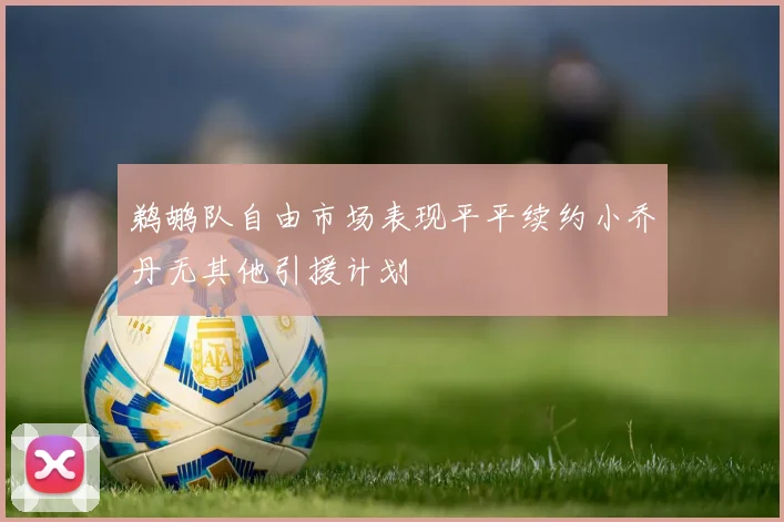 鹈鹕队自由市场表现平平续约小乔丹无其他引援计划